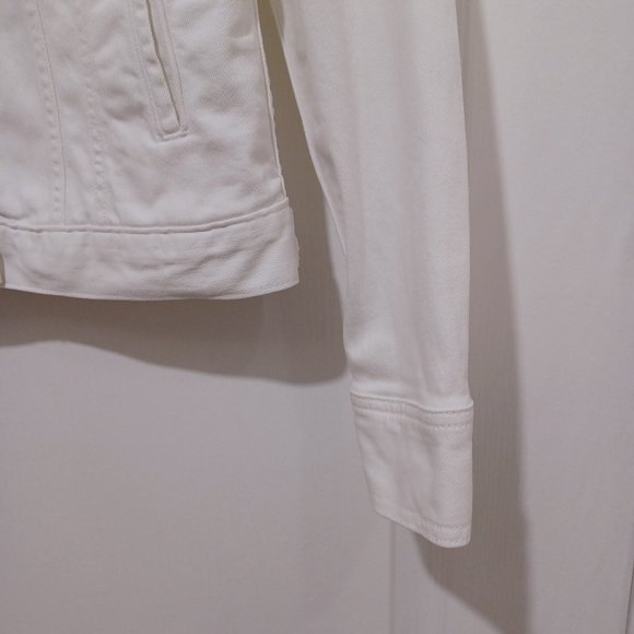 Eddie Bauer - White Jean Jacket - Picture 4 of 13